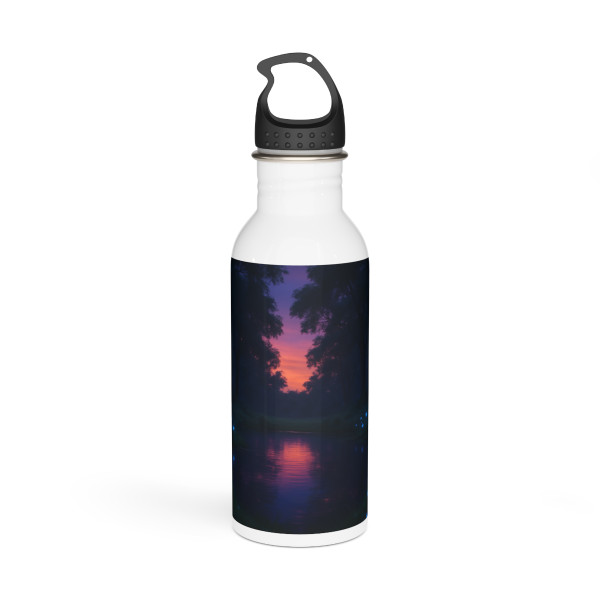 Ethereal Twilight Glade - Stainless Steel Water Bottle