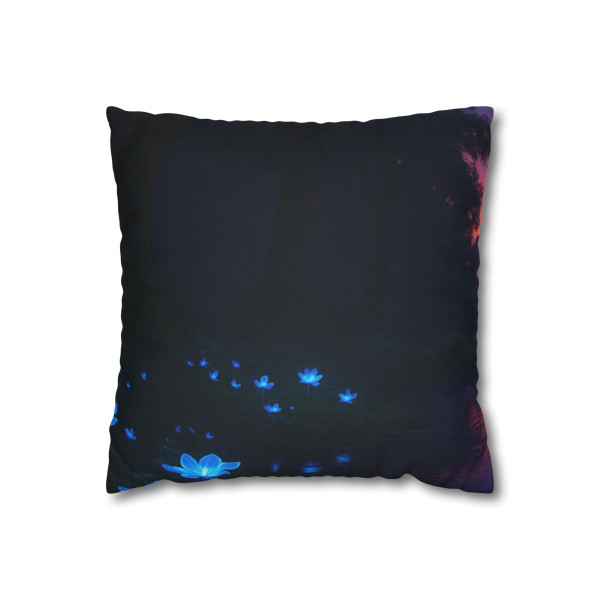 Ethereal Twilight Glade - Spun Polyester Square Pillowcase