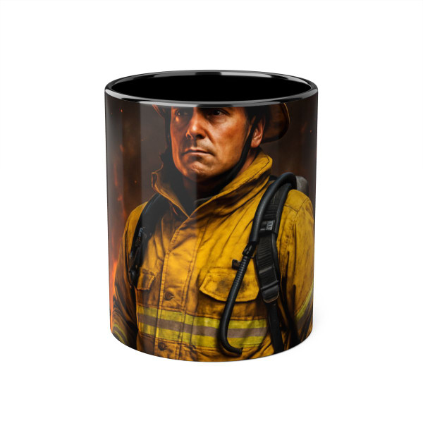 Brave Heat Heroes - Accent Mugs, 11oz