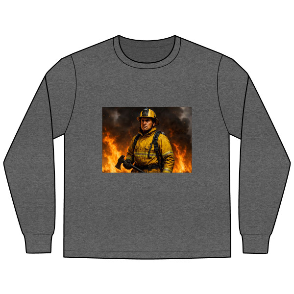 Brave Heat Heroes - Men's Long Sleeve Tee Brave Heat Heroes - Men's Long Sleeve Tee