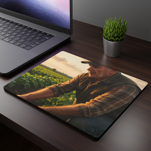 Harvest Heartbeat - Rectangular Mouse Pad Harvest Heartbeat - Rectangular Mouse Pad