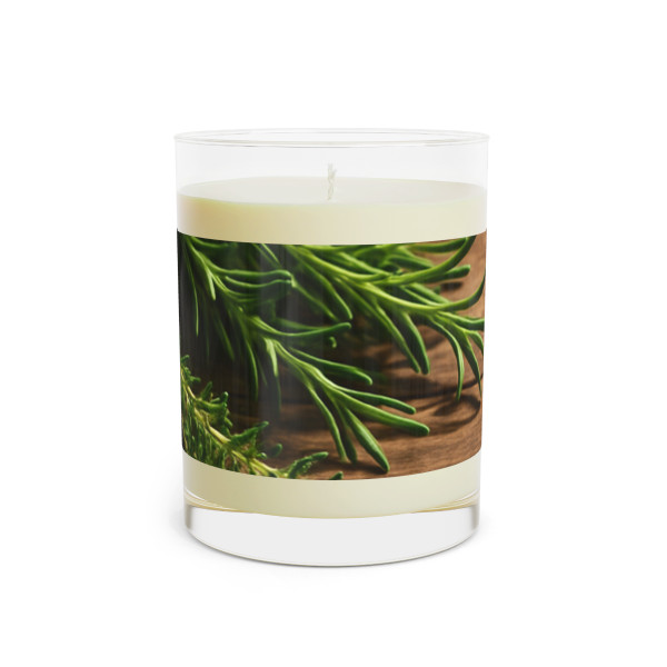 Rustic Herb Garden - Scented Candle - Full Glass, 11oz