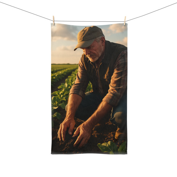 Harvest Heartbeat - Hand Towel