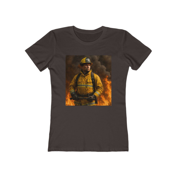 Brave Heat Heroes - The Boyfriend Tee for Women
