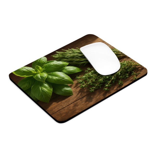 Rustic Herb Garden - Mouse Pad 