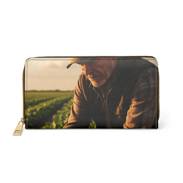 Harvest Heartbeat - Zipper Wallet