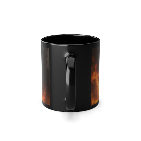 Brave Heat Heroes - Black Coffee Cup, 11oz