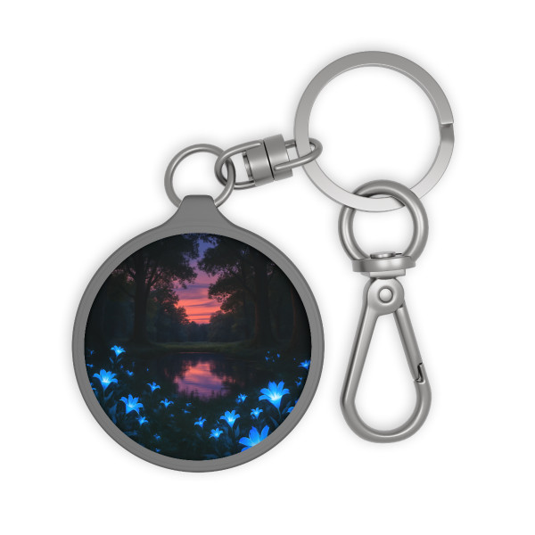 Ethereal Twilight Glade - Keyring Tag