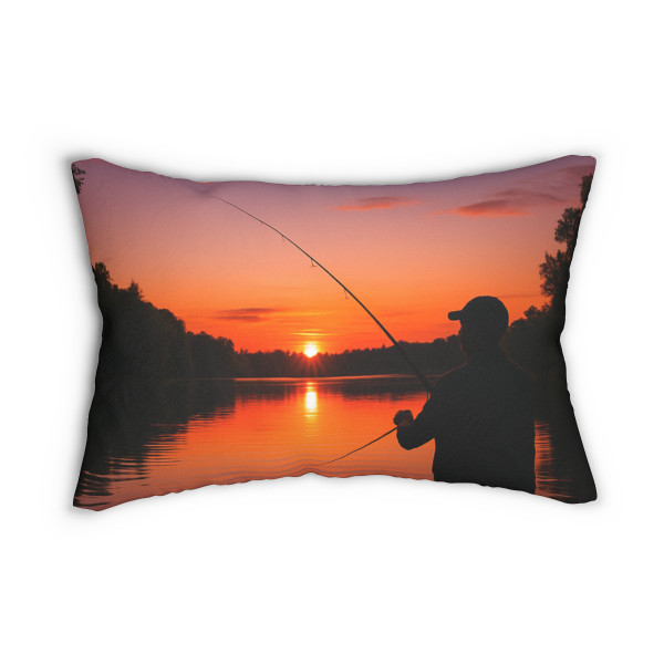 Casting Dreams - Spun Polyester Lumbar Pillow