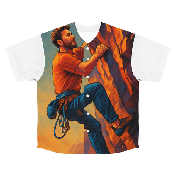 Epic Ascent - Men's Baseball Jersey (AOP)