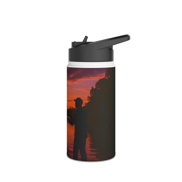 Casting Dreams - Stainless Steel Water Bottle, Standard Lid