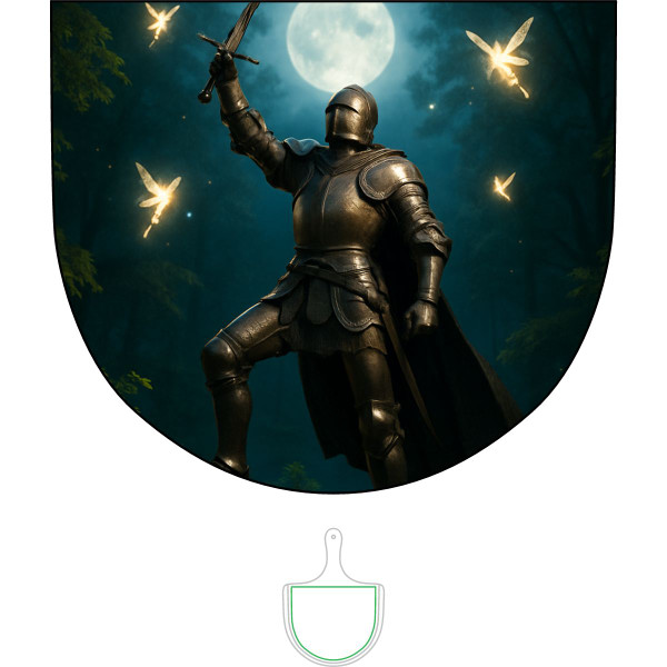 Epic Fantasy Quest - Bamboo Pizza Board (Engraving)