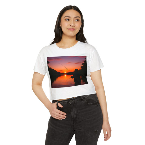 Casting Dreams - Women's Festival Crop Top