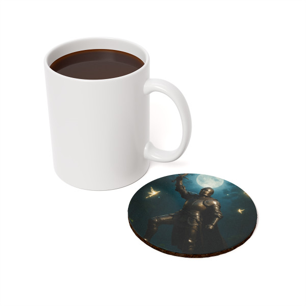 Epic Fantasy Quest - Cork Back Coaster