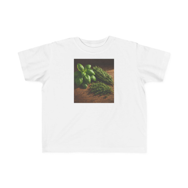 Rustic Herb Garden - Toddler's Fine Jersey Tee