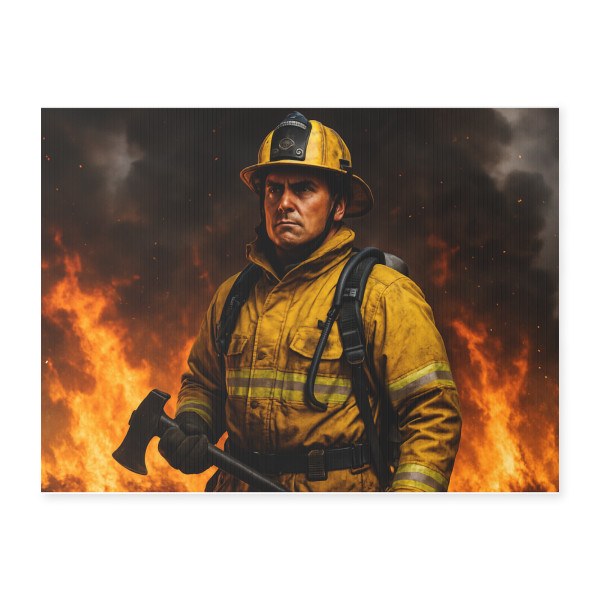 Brave Heat Heroes - Yard Sign