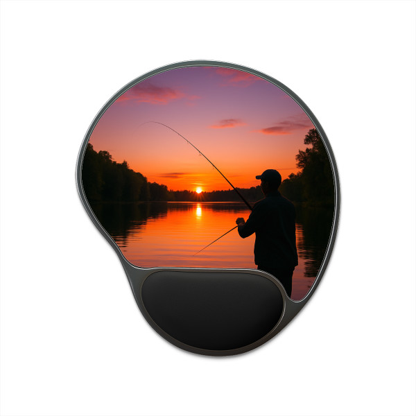 Casting Dreams - Mouse Pad With Wrist Rest