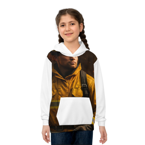 Brave Heat Heroes - Children's Hoodie (AOP)