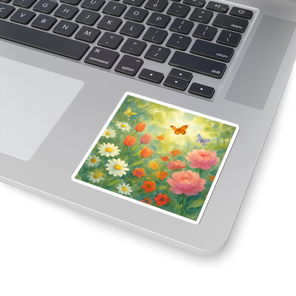 Serene Garden Escape - Kiss-Cut Stickers