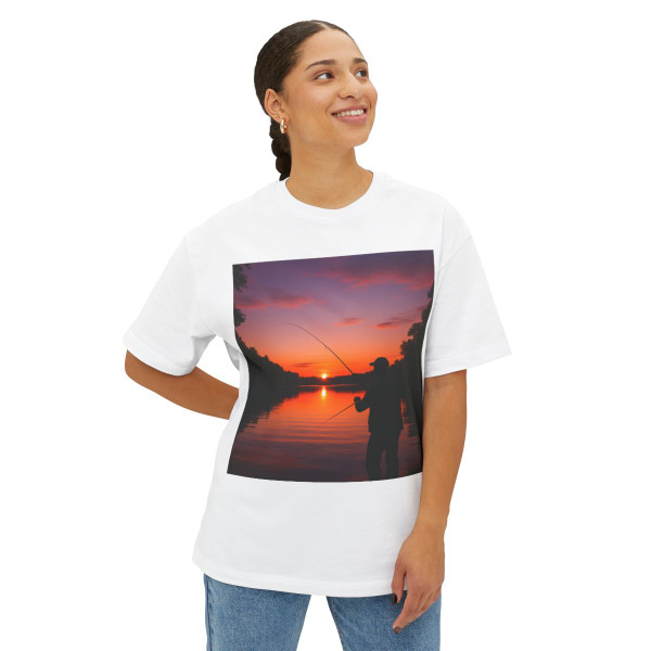 Casting Dreams - Unisex Oversized Boxy Tee