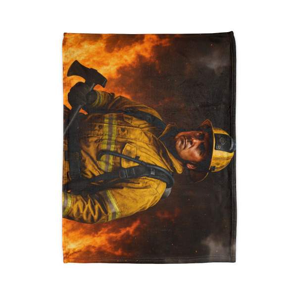 Brave Heat Heroes - Soft Polyester Blanket