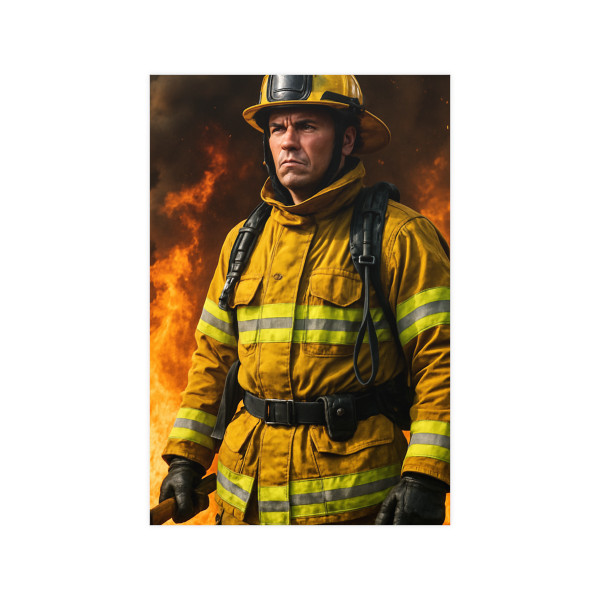 Brave Heat Heroes - Vertical and Horizontal Matte Posters