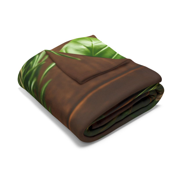 Rustic Herb Garden - Arctic Fleece Blanket Rustic Herb Garden - Arctic Fleece Blanket