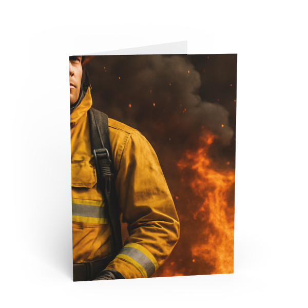 Brave Heat Heroes - Greeting Cards