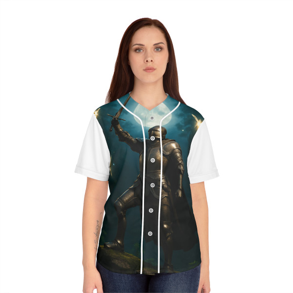 Epic Fantasy Quest - Women's Baseball Jersey (AOP) Epic Fantasy Quest - Women's Baseball Jersey (AOP)