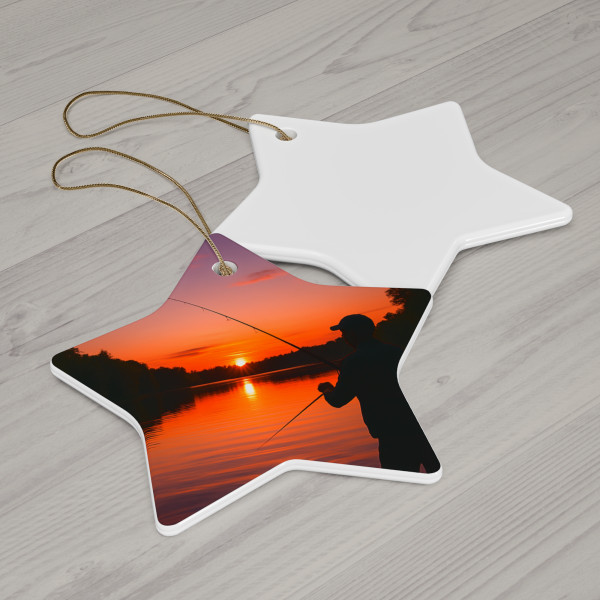 Casting Dreams - Ceramic Ornament, 4 Shapes