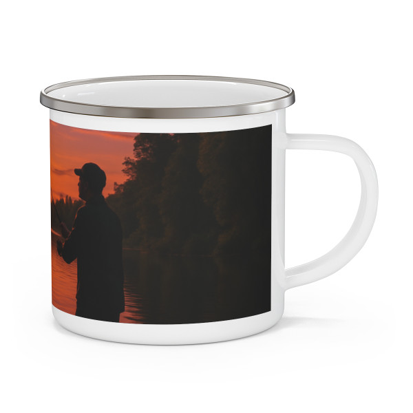 Casting Dreams - Enamel Camping Mug