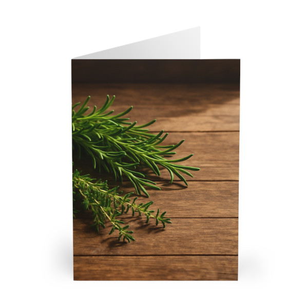 Rustic Herb Garden - Greeting Cards (5 Pack)