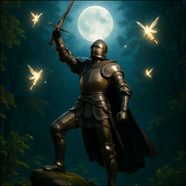 Epic Fantasy Quest - Custom Cut Acrylic Ornament