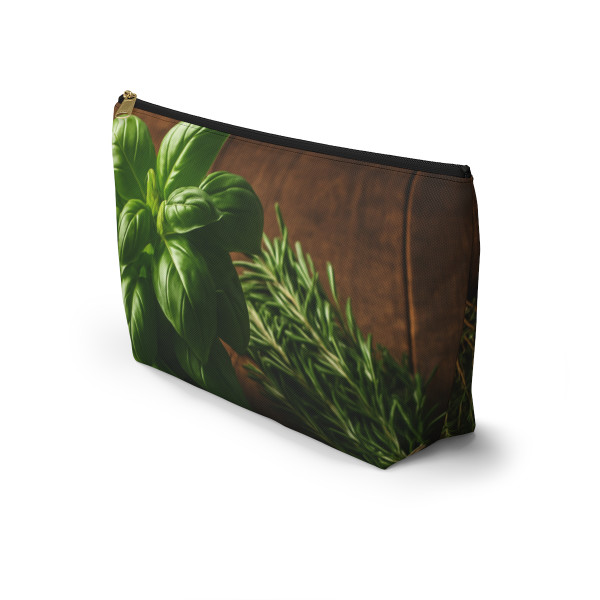 Rustic Herb Garden - Accessory Pouch w T-bottom