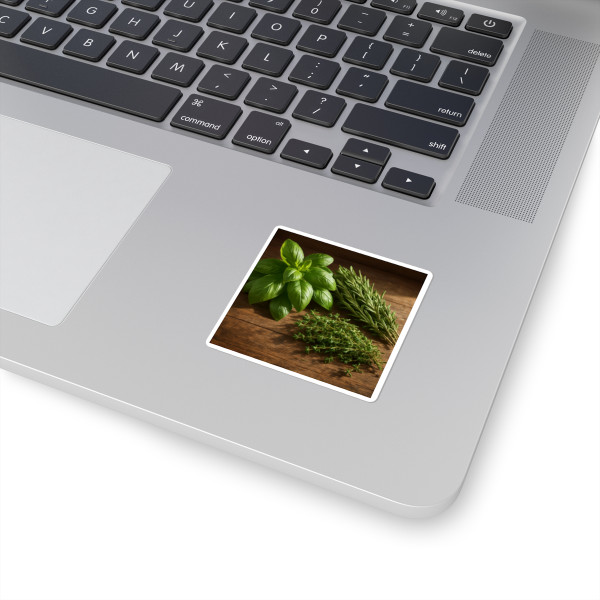 Rustic Herb Garden - Square Stickers Rustic Herb Garden - Square Stickers