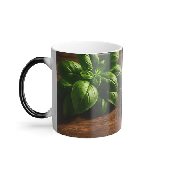 Rustic Herb Garden - Color Morphing Mug, 11oz Rustic Herb Garden - Color Morphing Mug, 11oz