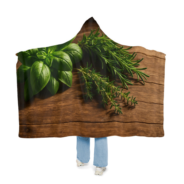 Rustic Herb Garden - Snuggle Blanket Rustic Herb Garden - Snuggle Blanket