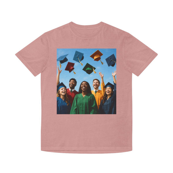 Cap Toss Celebration - Unisex Faded Shirt