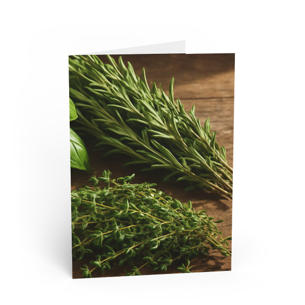 Rustic Herb Garden - Greeting Cards