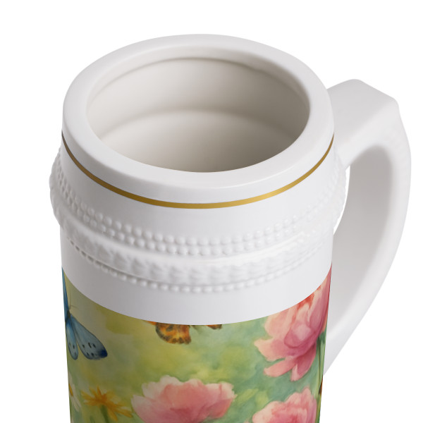 Serene Garden Escape - Stein Mug