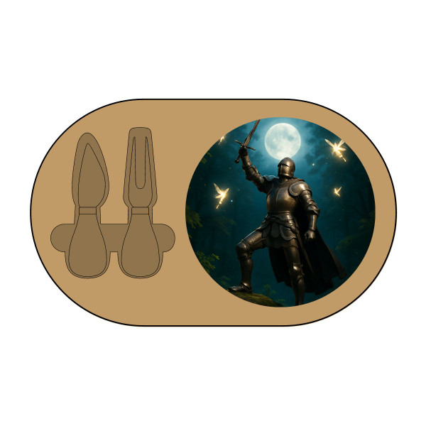 Epic Fantasy Quest - Charcuterie Board (Engraving)