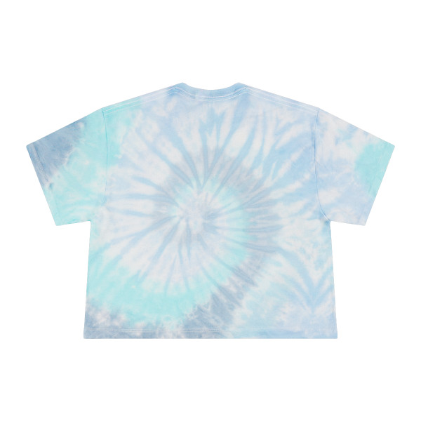 Cap Toss Celebration - Women's Tie-Dye Crop Tee