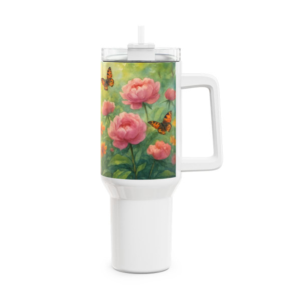 Serene Garden Escape - Tumbler, 40oz