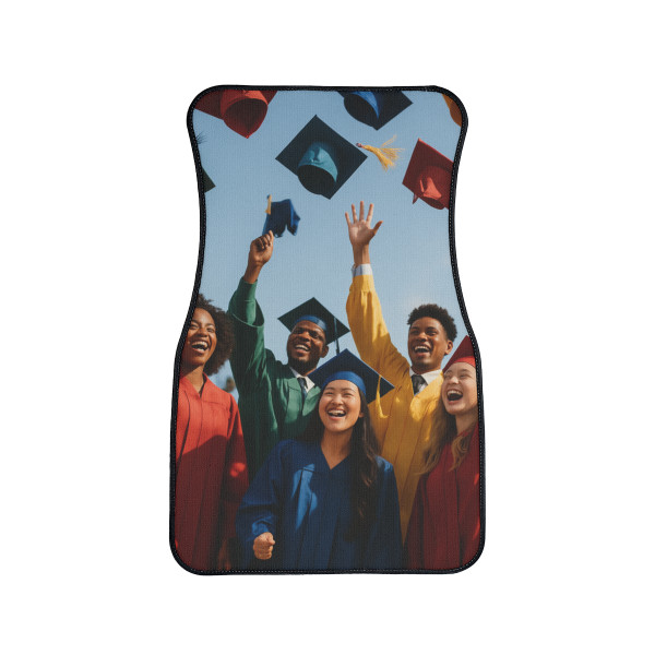 Cap Toss Celebration - Car Floor Mats, 1pc