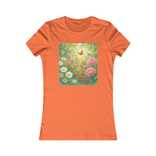 Serene Garden Escape - Women's Favorite Tee Serene Garden Escape - Women's Favorite Tee