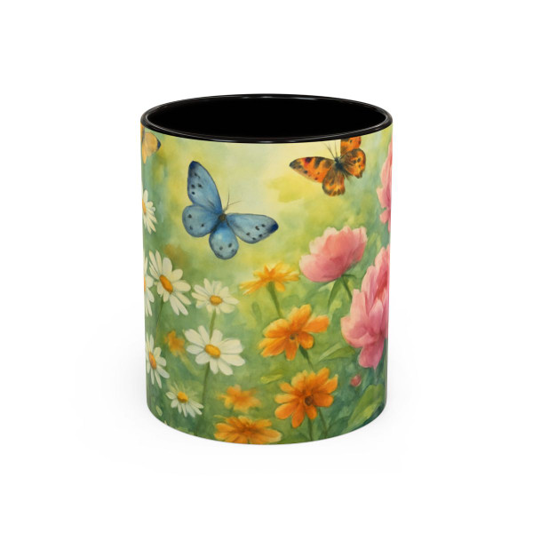 Serene Garden Escape - Colorful Mugs (11oz, 15oz)