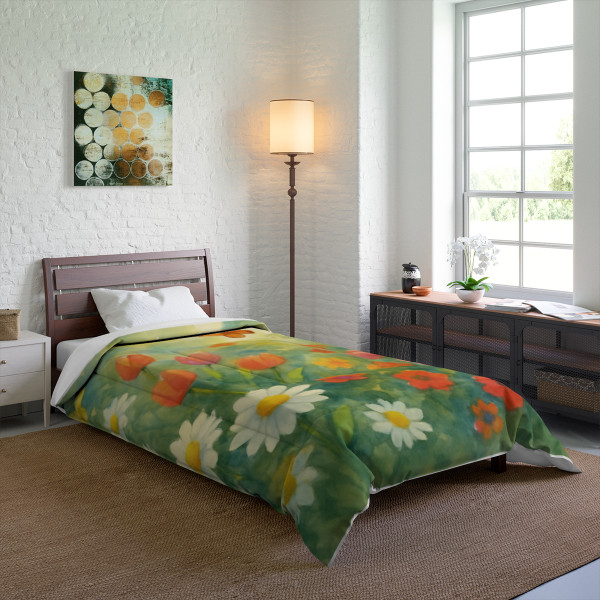 Serene Garden Escape - Comforter