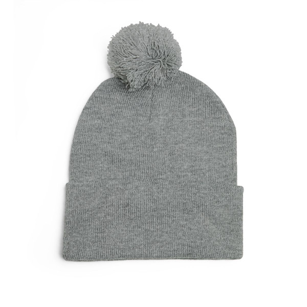 Cap Toss Celebration - Pom-Pom Knit Cap (Embroidery)