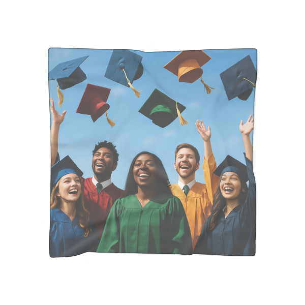 Cap Toss Celebration - Poly Scarf