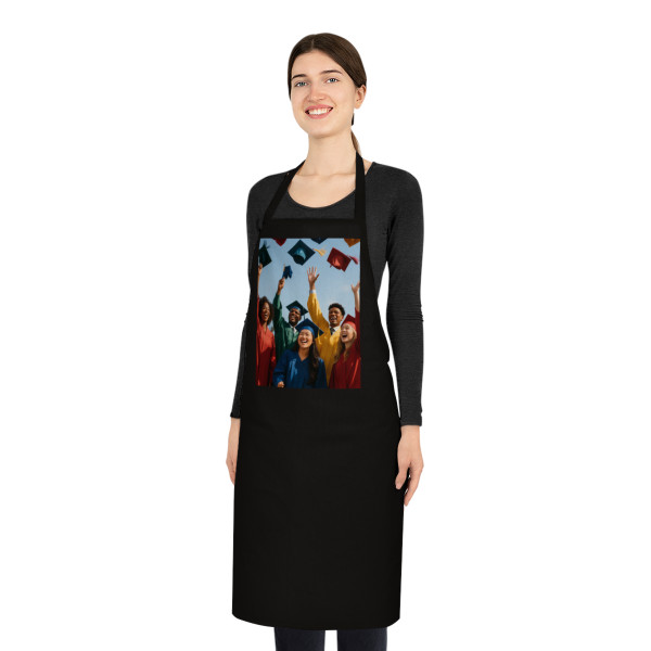 Cap Toss Celebration - Cotton Apron